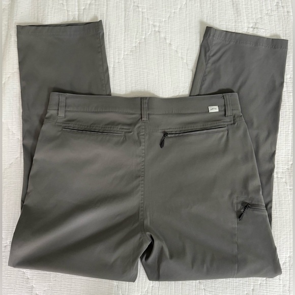 EUC 🔥 Orvis Men’s 38x30 Gray Performance Tech Pants Stretch Water Repellent - Picture 8 of 13
